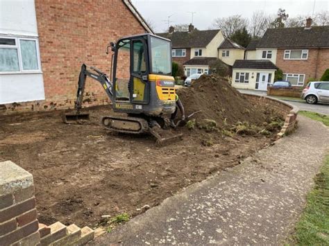 mini digger hire cambridge